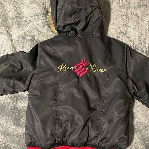 Rocawear bomber jacket kids 16/XL - Picture 2 of 4